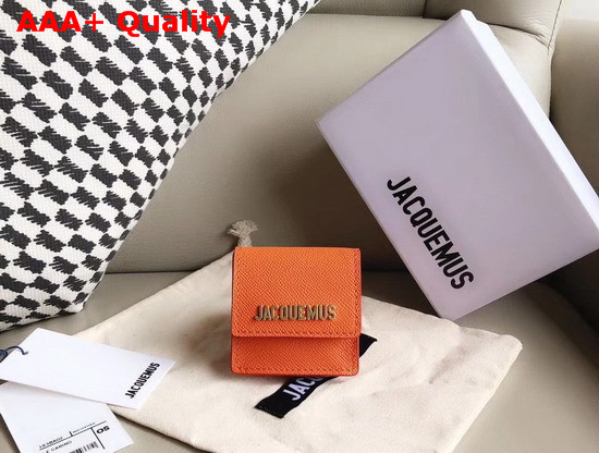 Jacquemus Le Sac Bracelet Bag in Orange Replica