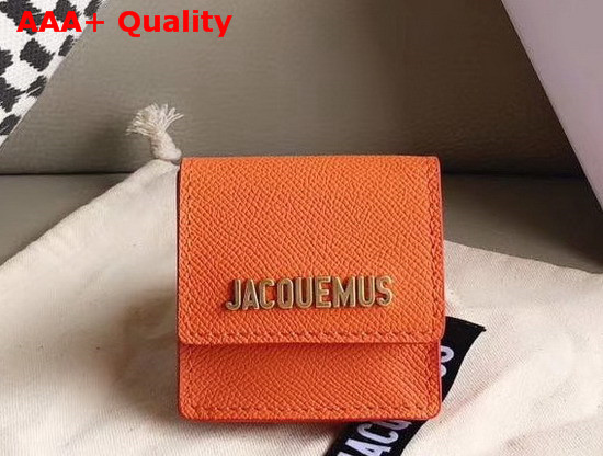 Jacquemus Le Sac Bracelet Bag in Orange Replica