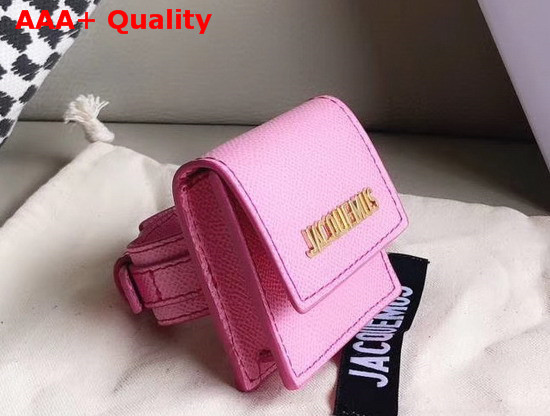 Jacquemus Le Sac Bracelet Bag in Pink Replica