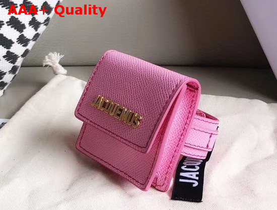 Jacquemus Le Sac Bracelet Bag in Pink Replica