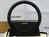 Jacquemus Le Sac Rond Black Leather Replica