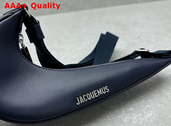 Jacquemus The Swoosh Jacquemus Nike Bag in Dark Navy Cowskin Replica