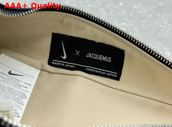 Jacquemus The Swoosh Jacquemus Nike Bag in Dark Navy Cowskin Replica