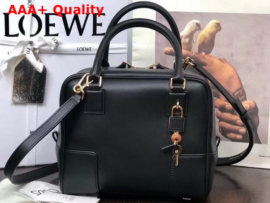 Loewe Amazona 19 Square Bag in Black Nappa Calfskin Replica