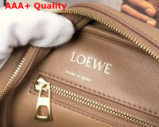 Loewe Amazona 19 Square Bag in Mink Color Nappa Calfskin Replica