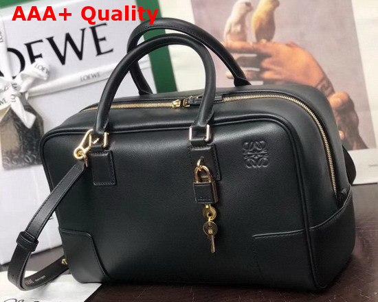 Loewe Amazona 28 Bag in Black Nappa Calfskin Replica