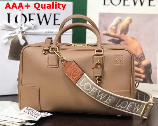 Loewe Amazona 28 Bag in Mink Color Nappa Calfskin Replica