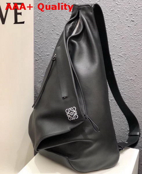 Loewe Anton Backpack Black Classic Calf Leather Replica