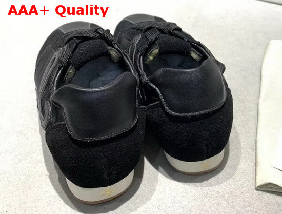 Loewe Ballet Runner Black Nylon and Leather Replica