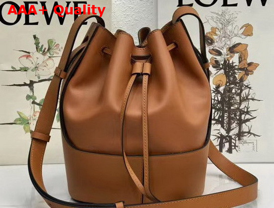 Loewe Balloon Small Bag Tan Nappa Calf Leather Replica