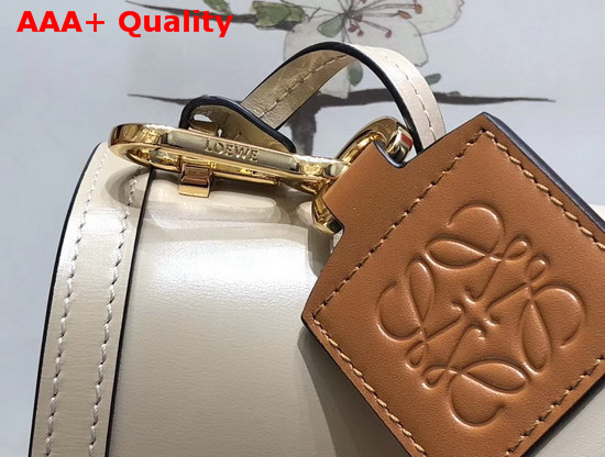 Loewe Barcelona Bag Beige Boxcalf Replica