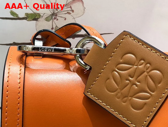 Loewe Barcelona Bag Orange Boxcalf Replica