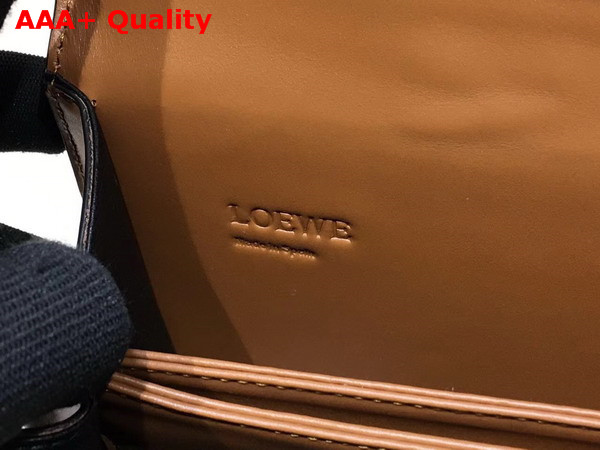 Loewe Barcelona Laced Large Bag Tan Calfskin Replica