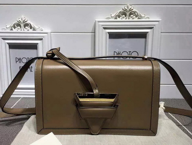 Loewe Barcelona Structured Bag Apricot Calf Leather for Sale