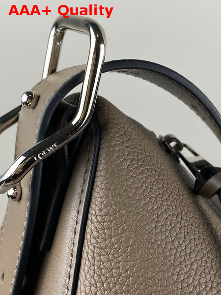 Loewe Berlingo Bag in Grained Calfskin Grey Replica