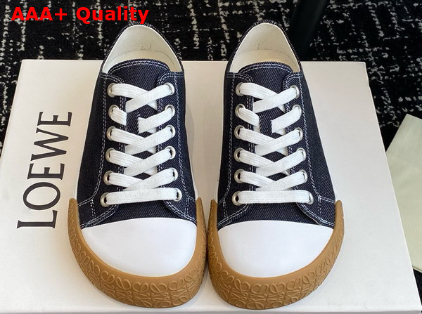 Loewe Bloc Sneaker in Row Denim Replica