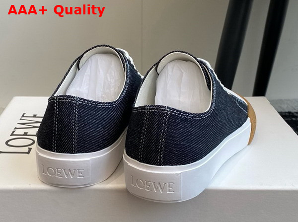 Loewe Bloc Sneaker in Row Denim Replica