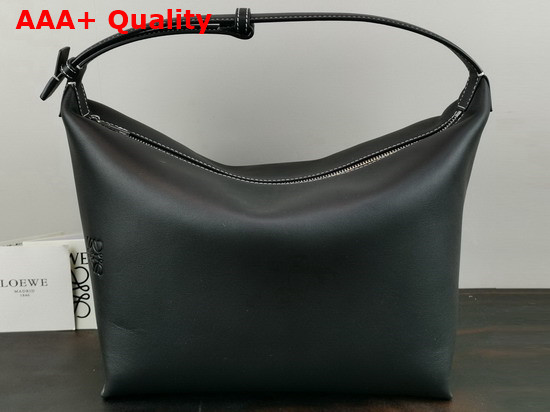 Loewe Cubi Bag in Black Smooth Calfskin Replica