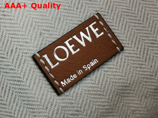 Loewe Cubi Bag in Tan Smooth Calfskin Replica