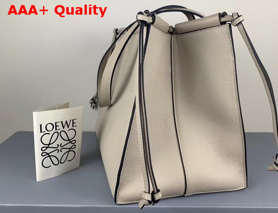 Loewe Cushion Tote Light Oat Soft Grained Calf Replica