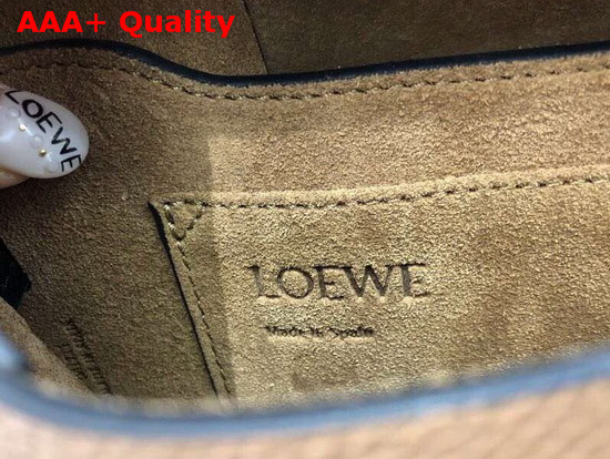 Loewe Gate Small Bag Mocca Black Soft Grained Calf Leather Replica