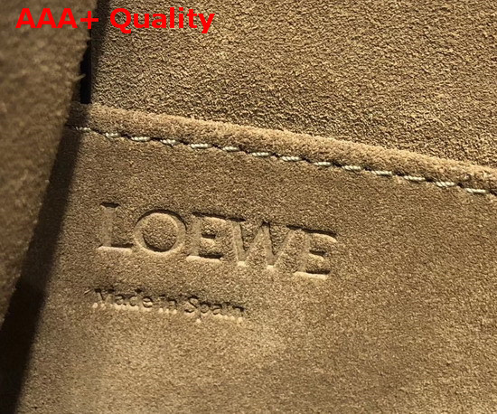 Loewe Gate Top Handle Mini Bag Light Oat Soft Grained Calf Replica