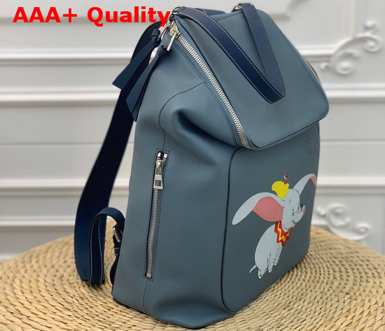 Loewe Goya Dumbo Backpack Stone Blue Soft Grained Calf Replica