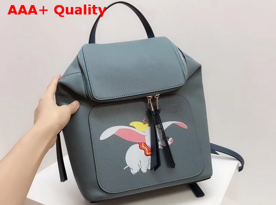 Loewe Goya Dumbo Small Backpack Stone Blue Replica