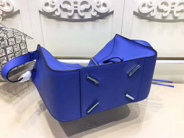 Loewe Hammock Bag in Electric Blue Classic Calf For Sale