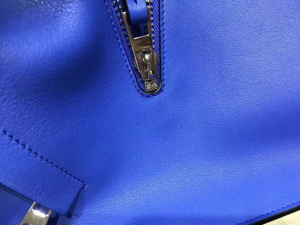 Loewe Hammock Bag in Electric Blue Classic Calf For Sale