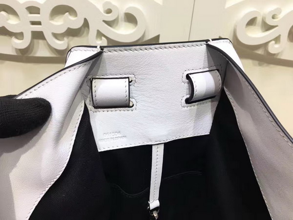 Loewe Hammock Bag in White Calfskin For Sale