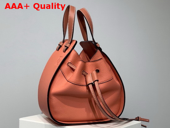 Loewe Hammock Drawstring Mini Bag Orange Soft Grained Calf Replica