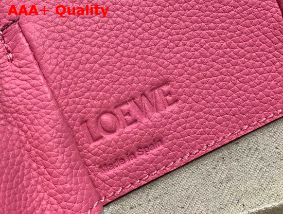 Loewe Hammock Drawstring Mini Bag Pink Soft Grained Calf Replica