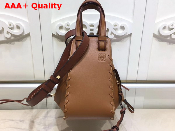 Loewe Hammock Laced Small Bag Tan Calfskin Replica