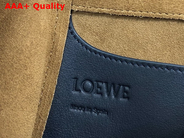 Loewe Hammock Nugget Bag in Deep Navy Nappa Calfskin Replica