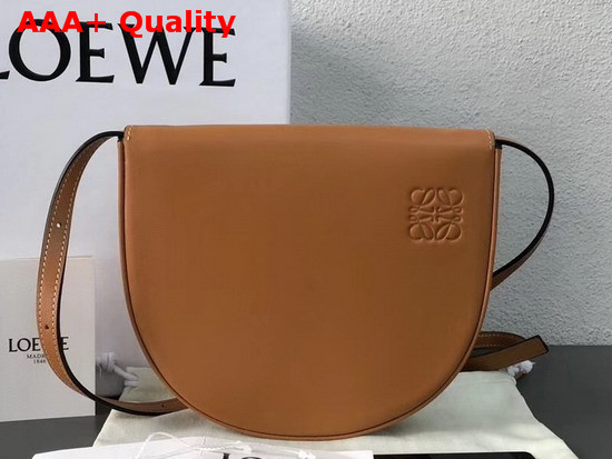 Loewe Heel Mini Bag Amber Smooth Calf Leather Replica