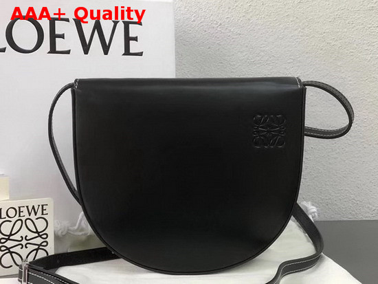 Loewe Heel Mini Bag Black Smooth Calf Leather Replica