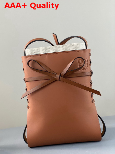 Loewe Ikebana Bag in Tan Calfskin Replica