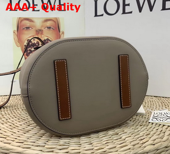 Loewe Lazo Bucket Bag Light Grey Replica