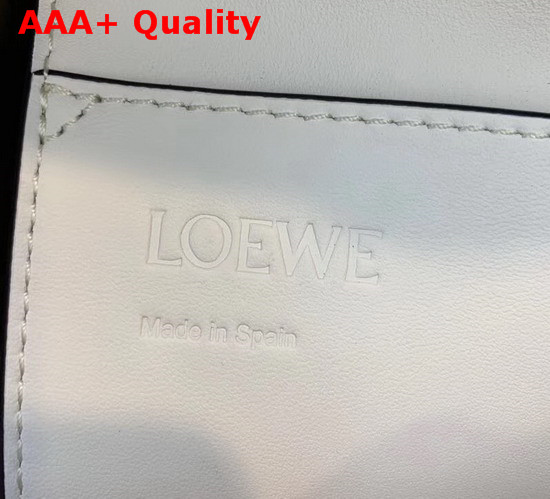 Loewe Lazo Bucket Bag White Replica