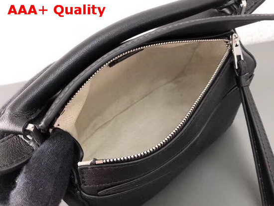 Loewe Mini Puzzle Bag in Black Classic Calf Leather Replica
