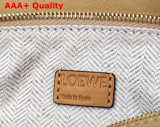 Loewe Mini Puzzle Bag in Classic Calfskin Dune Warm Desert Replica