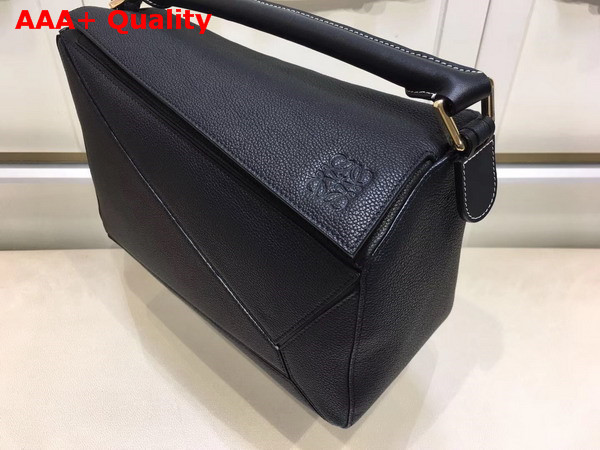 Loewe Puzzle Bag Black Grained Calfskin Replica