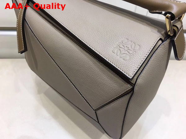 Loewe Puzzle Bag Grey Grained Calfskin Replica