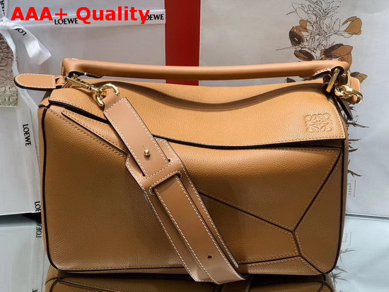 Loewe Puzzle Bag Light Caramel Soft Grained Calf Replica