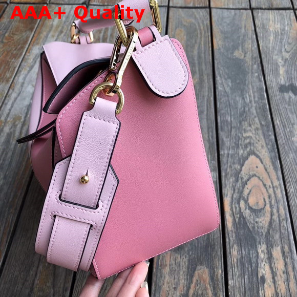 Loewe Puzzle Bag Light Pink Classic Calf Leather Replica