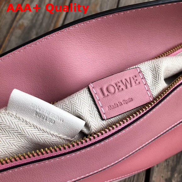 Loewe Puzzle Bag Light Pink Classic Calf Leather Replica