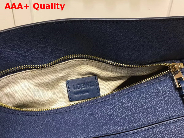 Loewe Puzzle Bag Navy Grained Calfskin Replica