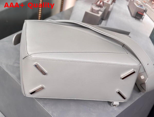 Loewe Puzzle Bag in Light Grey Classic Calfskin Replica