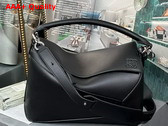 Loewe Puzzle Edge Bag in Black Classic Calfskin Replica